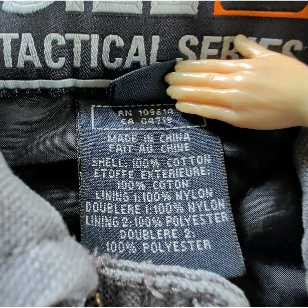 5.11 Tactical Series Torrent Molle Twill Gray Jacket Coat Packable Size XS EUC